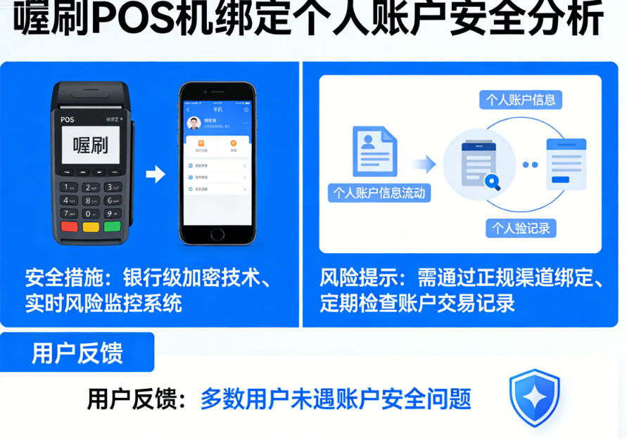 喔刷POS机绑定个人账户安全吗？