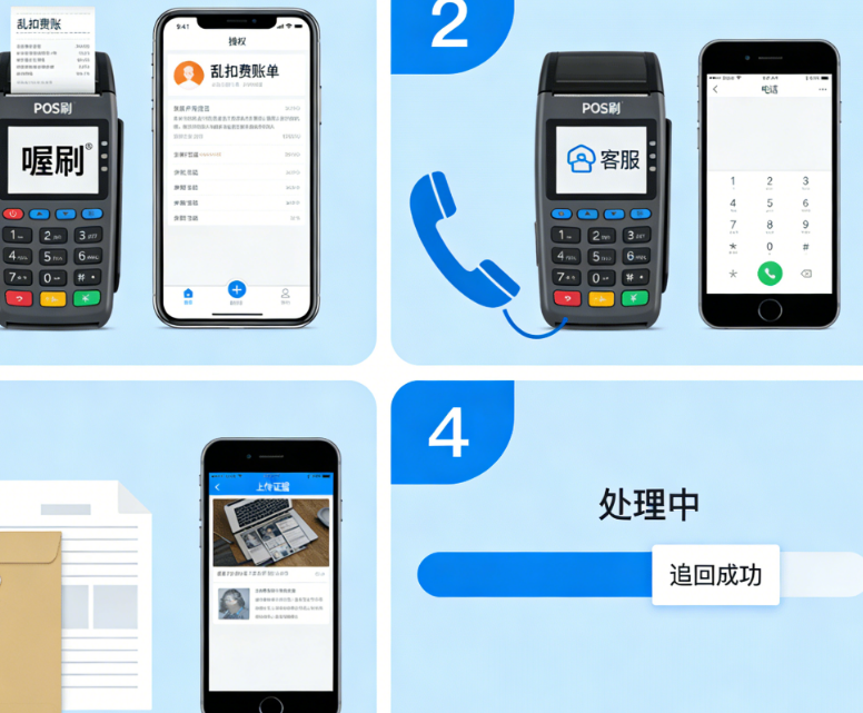 POS机乱扣费别认栽！喔刷POS机最新维权指南：四步操作，追回多扣手续费！