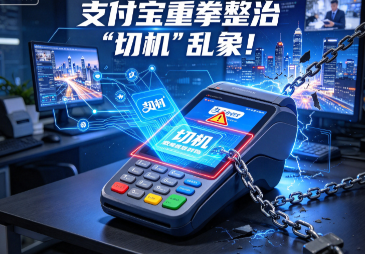 支付宝重拳整治“切机”乱象！